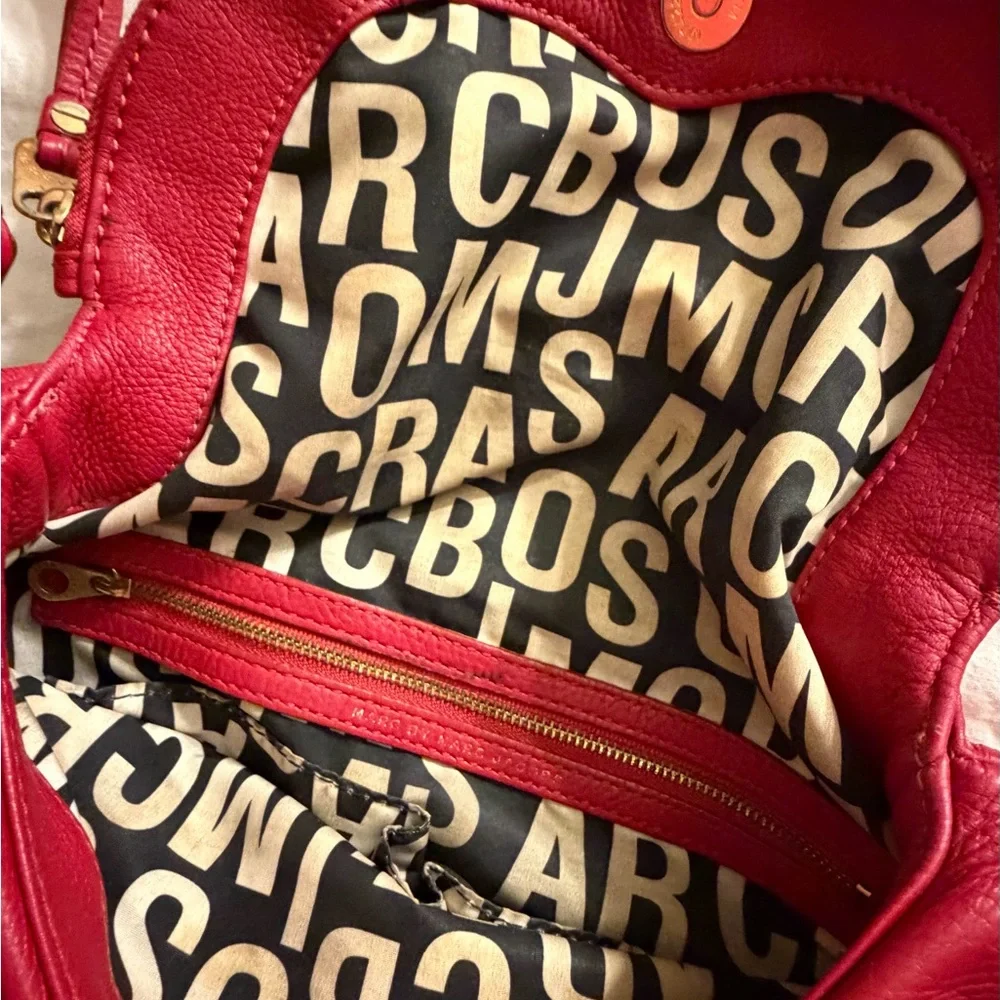 Marc by Marc Jacobs Red Crossbody Bag - Picture 6 of 14